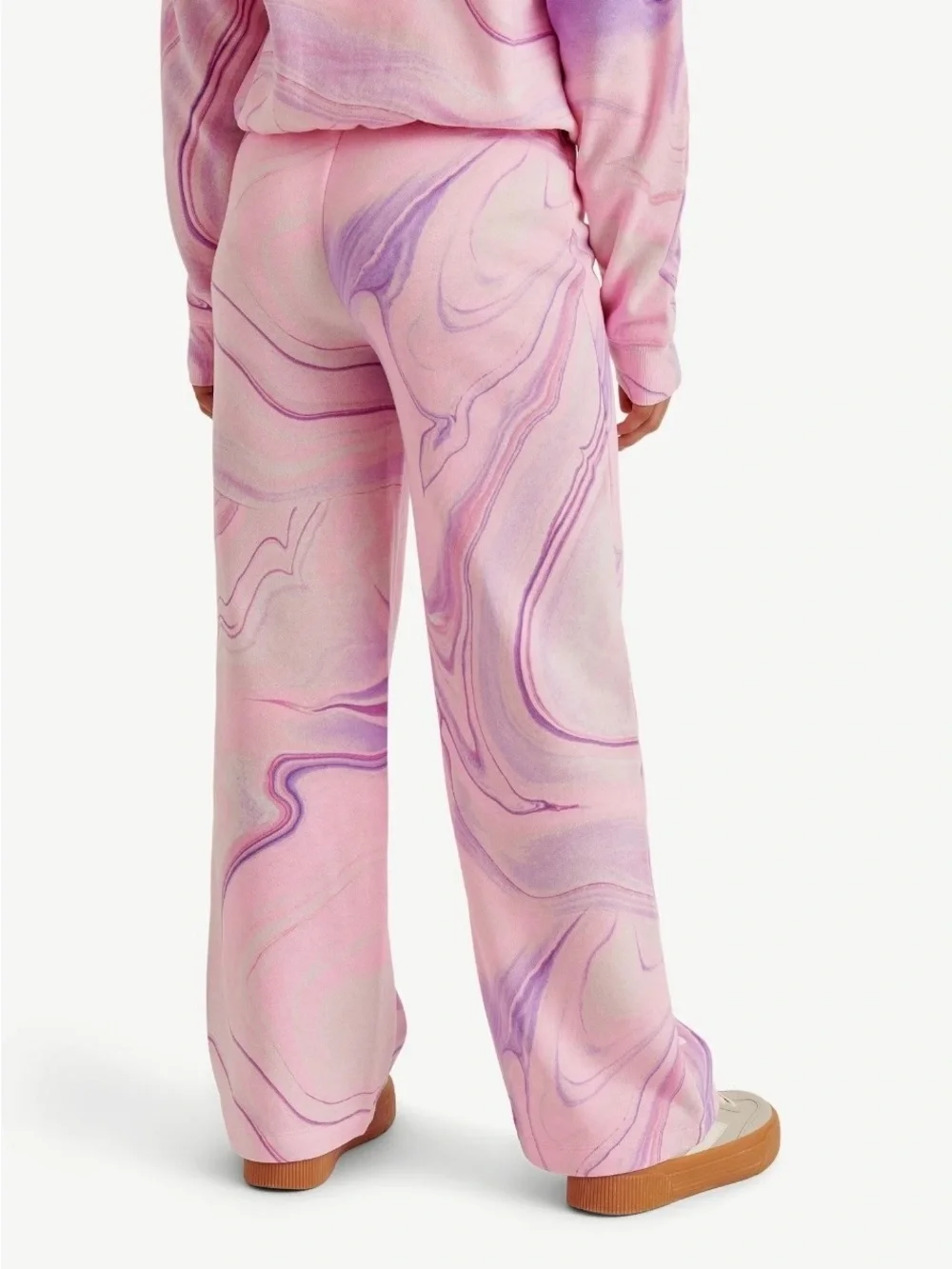 Justice Girl's Fleece Wide Leg Pant